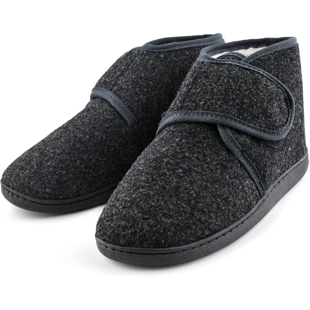 Fischer Lilleström Men's Wool
Adaptive Slippers Size EU 44 US 11
Orthopedic Grey